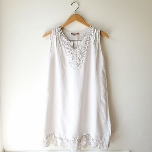 🌺2/$20🌺 Italian Made Linen Shift Dress SZ S